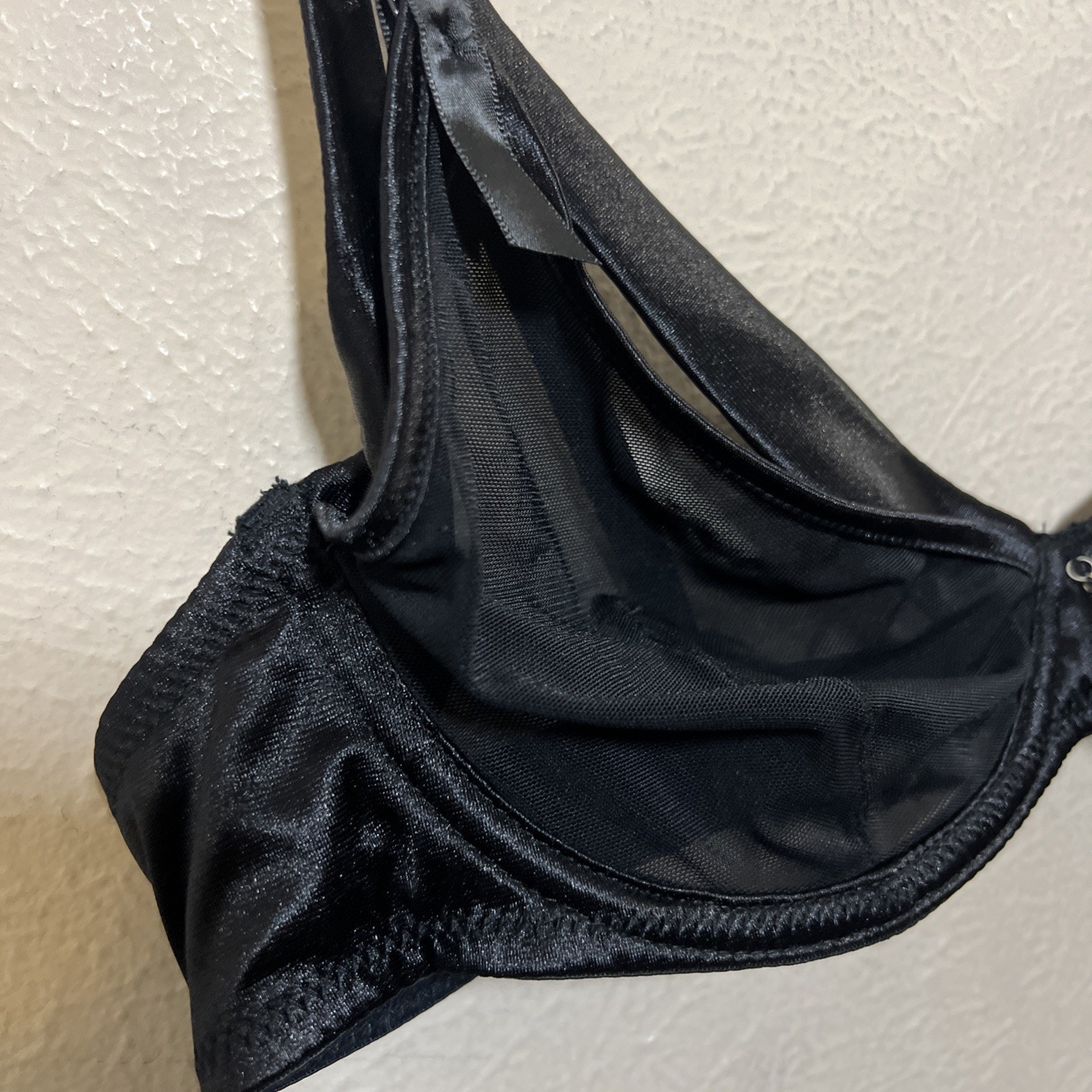 Fredericks Of Hollywood Xl Seduction Sheer Mesh U/W #3855 Black Cutout Nwt — image 5 of 8